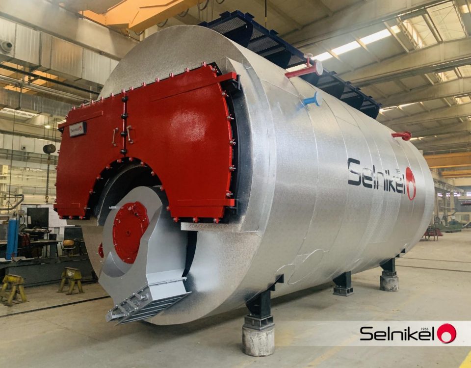 20 t/h 15 barg kapasiteli alev duman borulu buhar kazanımız, 15 MW brülörümüz ve kazan dairesi yardımcı ekipmanlarının imalatı hakkında